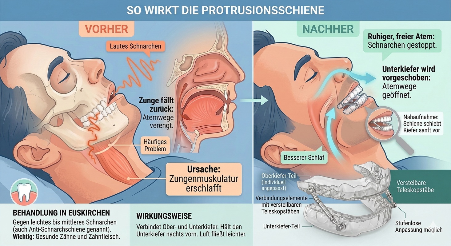 Infobild Funktionsweise Protrusionsschiene Euskirchen